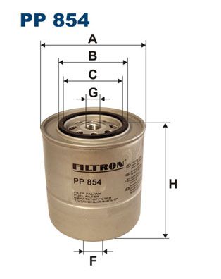 

Фильтр топливный FILTRON PP854