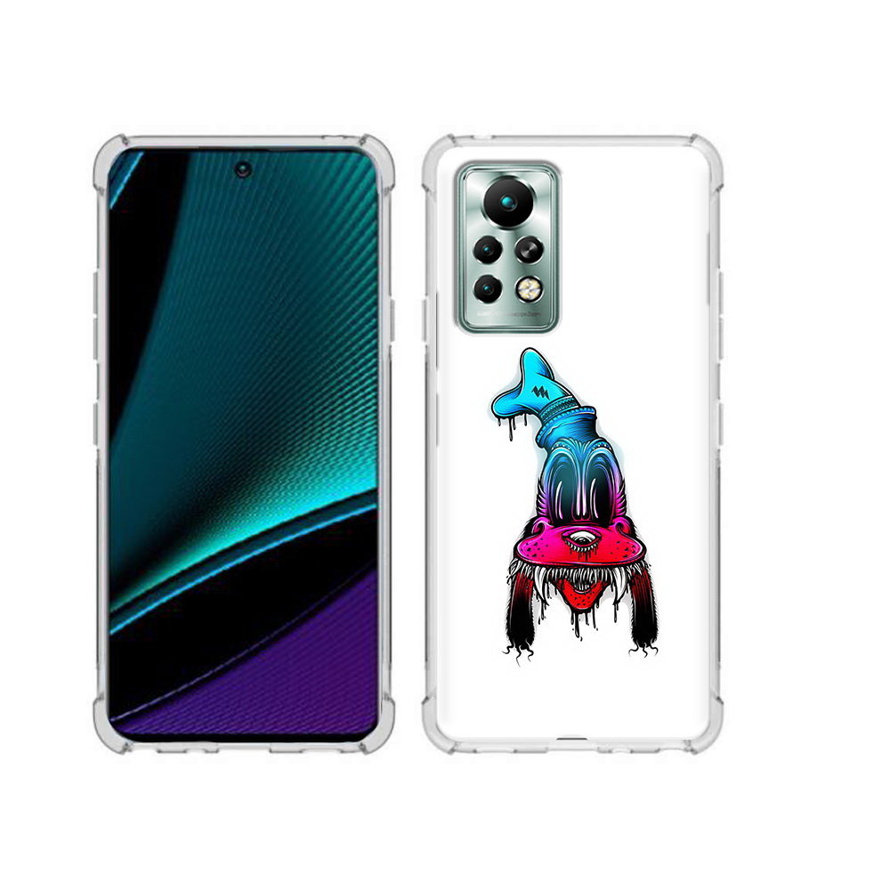 

Чехол MyPads Tocco для Infinix Note 11 Pro Гуффи, Прозрачный, Tocco