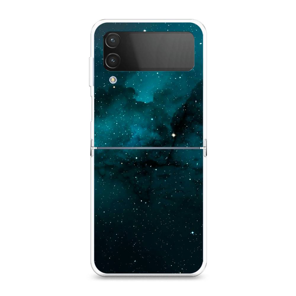 

Чехол на Samsung Galaxy Z Flip 4 "Синий космос", 2106650-2