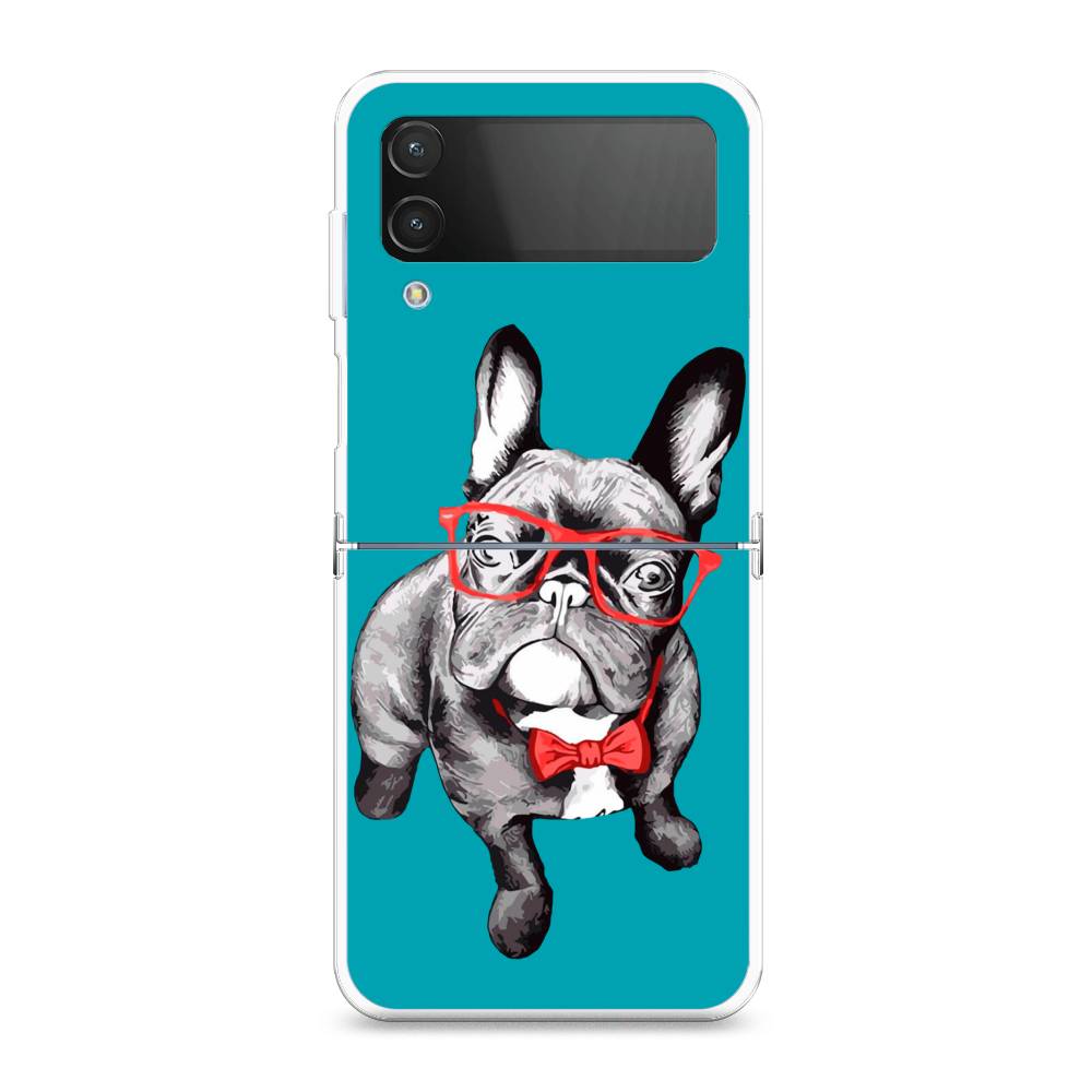 

Чехол на Samsung Galaxy Z Flip 4 "Французский бульдог", 2106650-1