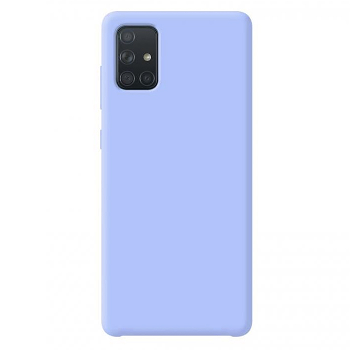 

Чехол силиконовый для Samsung A71 Original Series голубой, Samsung A71
