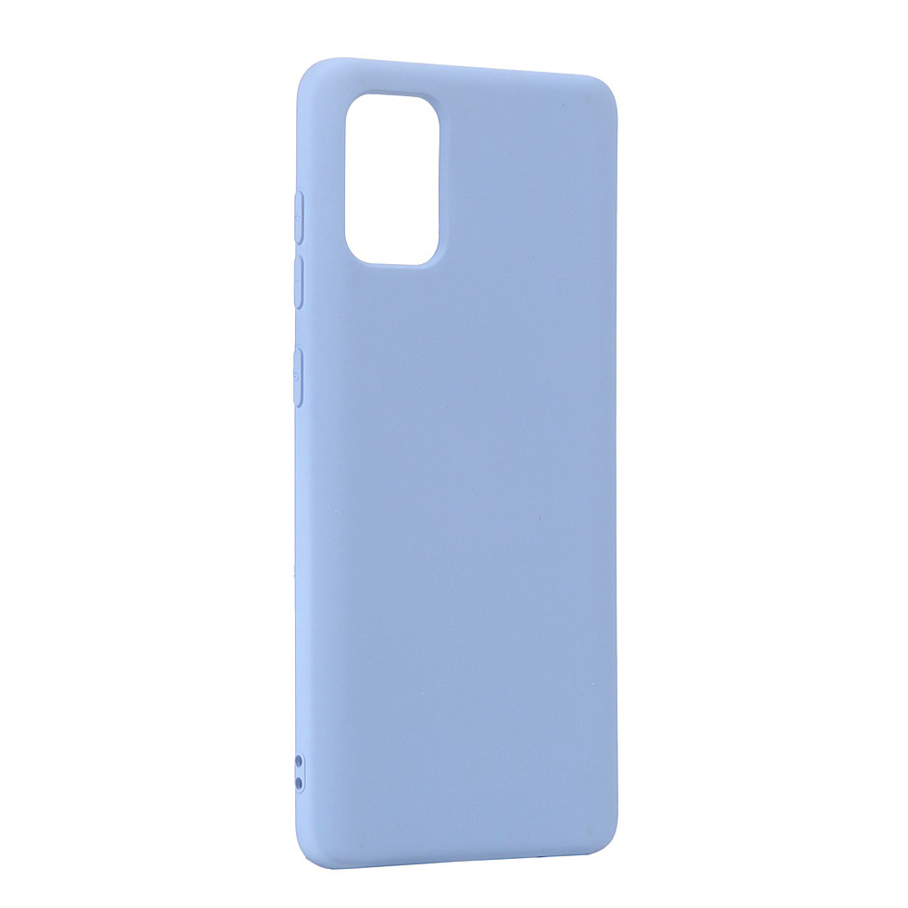 

Чехол силиконовый для Samsung A31 Original Series голубой, Samsung A31