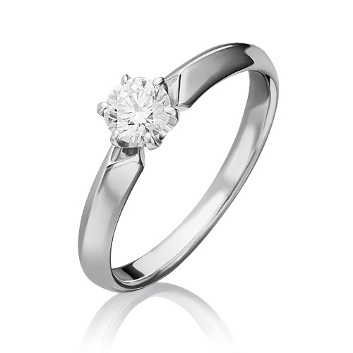 

Кольцо из белого золота с бриллиантом р. 18,5 PLATINA jewelry 01-0995-00-101-1120-30, 01-0995-00-101-1120-30