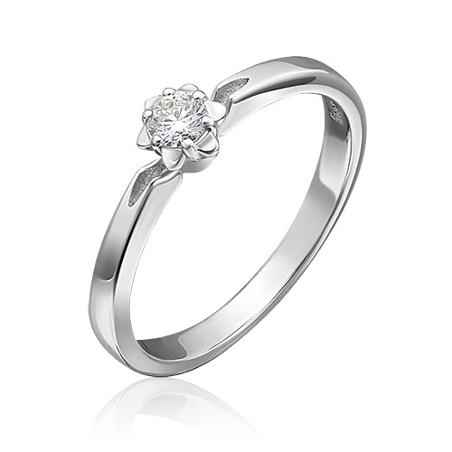 

Кольцо из золота р. 16 PLATINA jewelry 01-1009-00-101-1120-30, бриллиант, 01-1009-00-101-1120-30