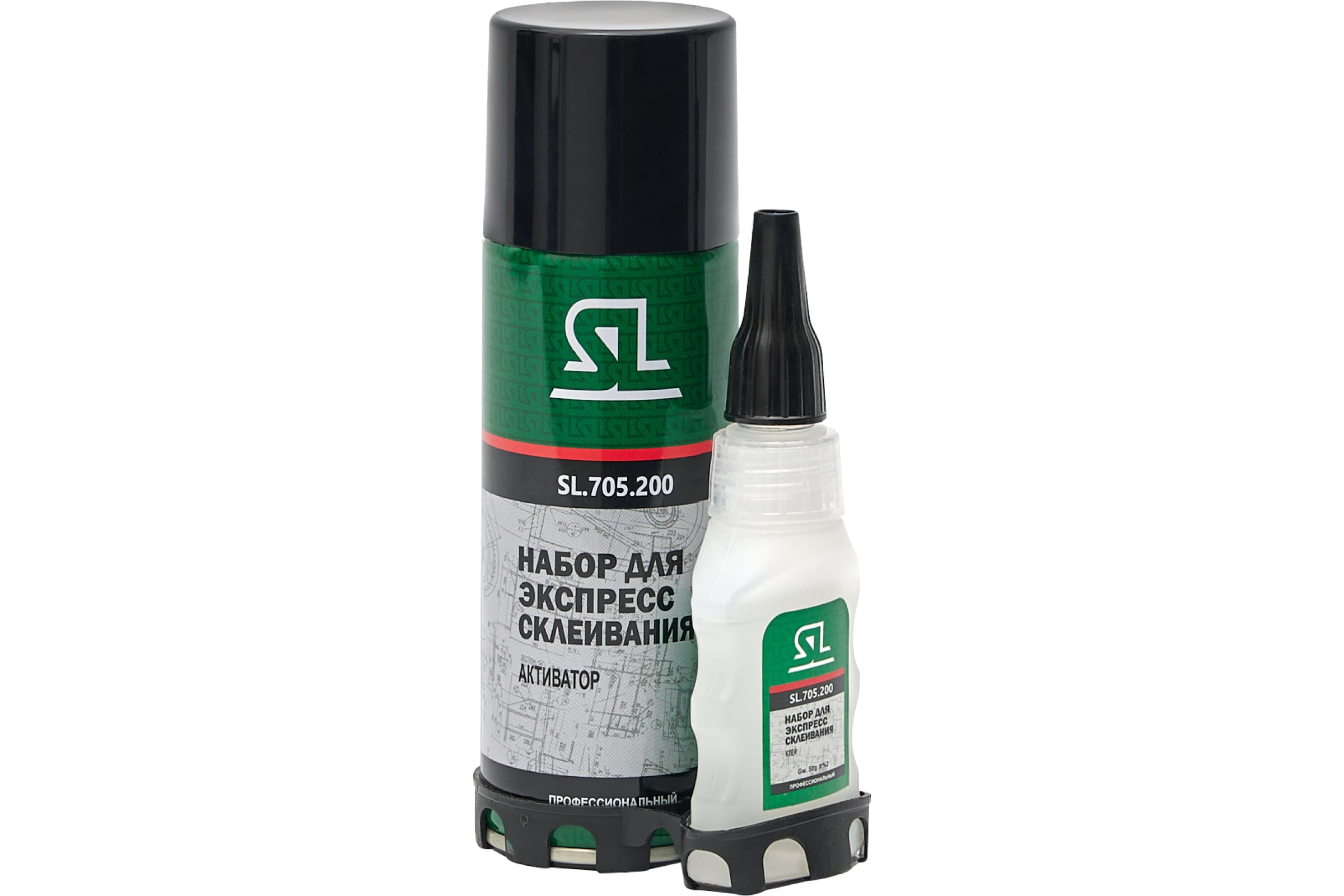 

SL 705 50гр+200мл Набор для экспресс склеивания 705.200, Прозрачный