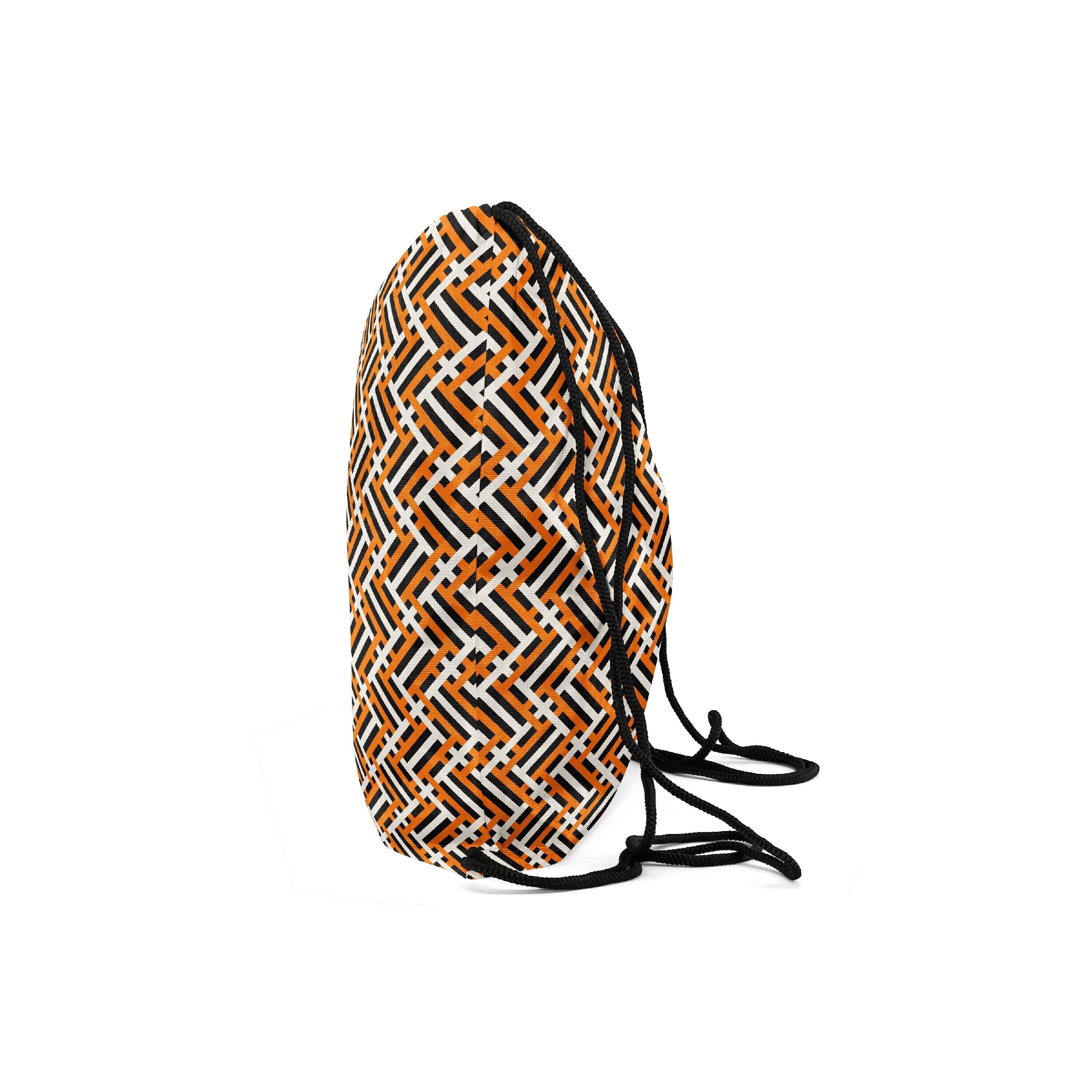 

Мешок-рюкзак для сменной обуви Burnettie HalloweenGeometricPattern06Big, Разноцветный