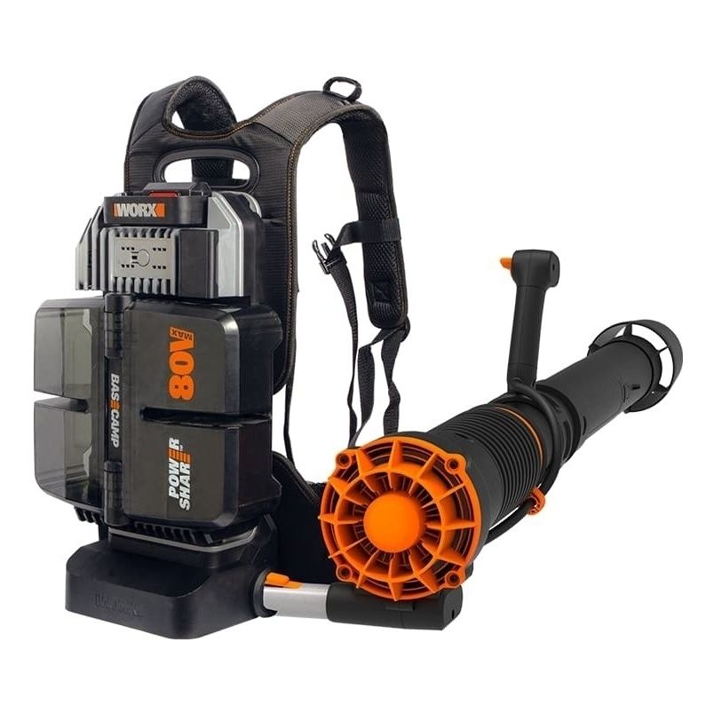 Воздуходувка Worx 80V WG572E аккумуляторная бесщеточная