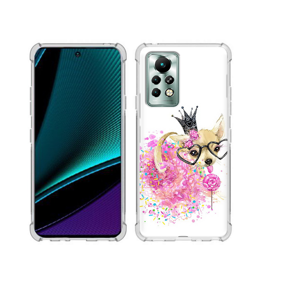 

Чехол MyPads Tocco для Infinix Note 11 Pro сладкая принцесса, Прозрачный, Tocco
