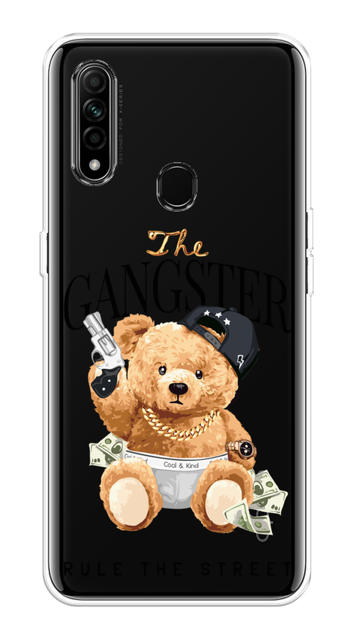 

Чехол на Oppo A31 "The Gangster", Бежевый;серый;черный, 252250-6