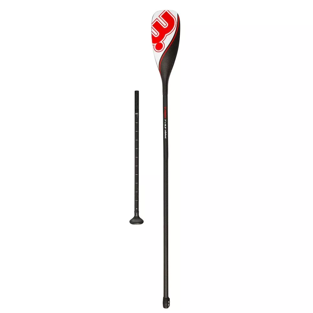 Весло для sup-борда телескопическое Mistral V-Force Red Paddle, 210 см, карбон