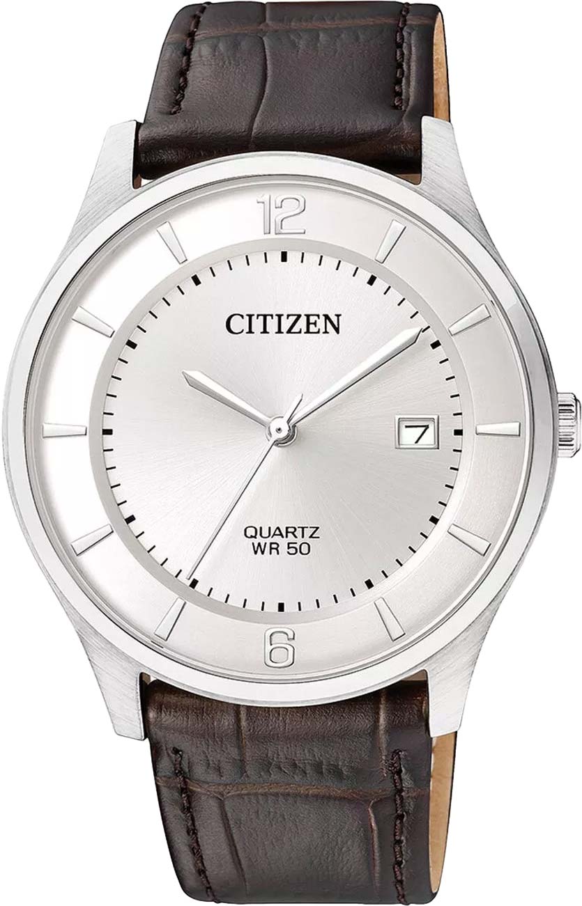 фото Наручные часы мужские citizen bd0041-11a коричневые