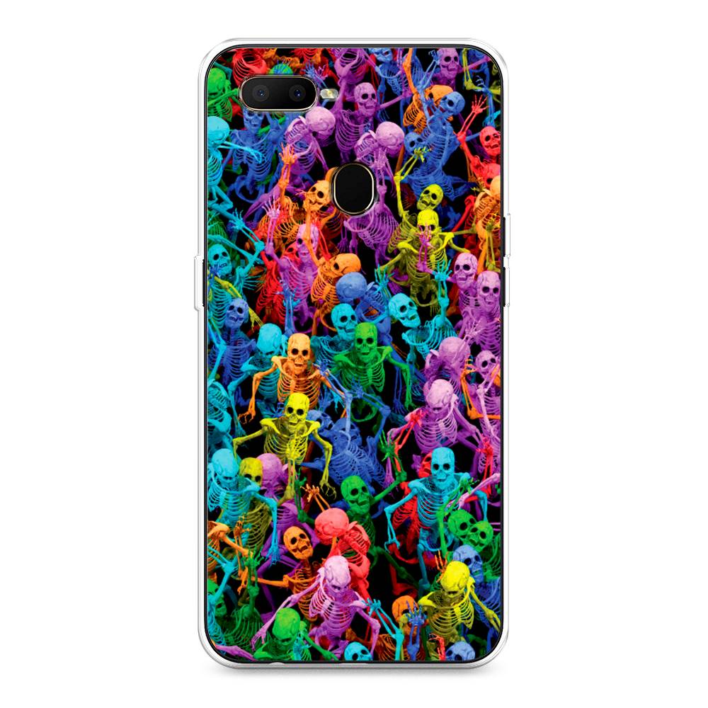 

Чехол для Oppo A5s "Вечеринка скелетов", Фиолетовый;желтый;оранжевый, 252350-6