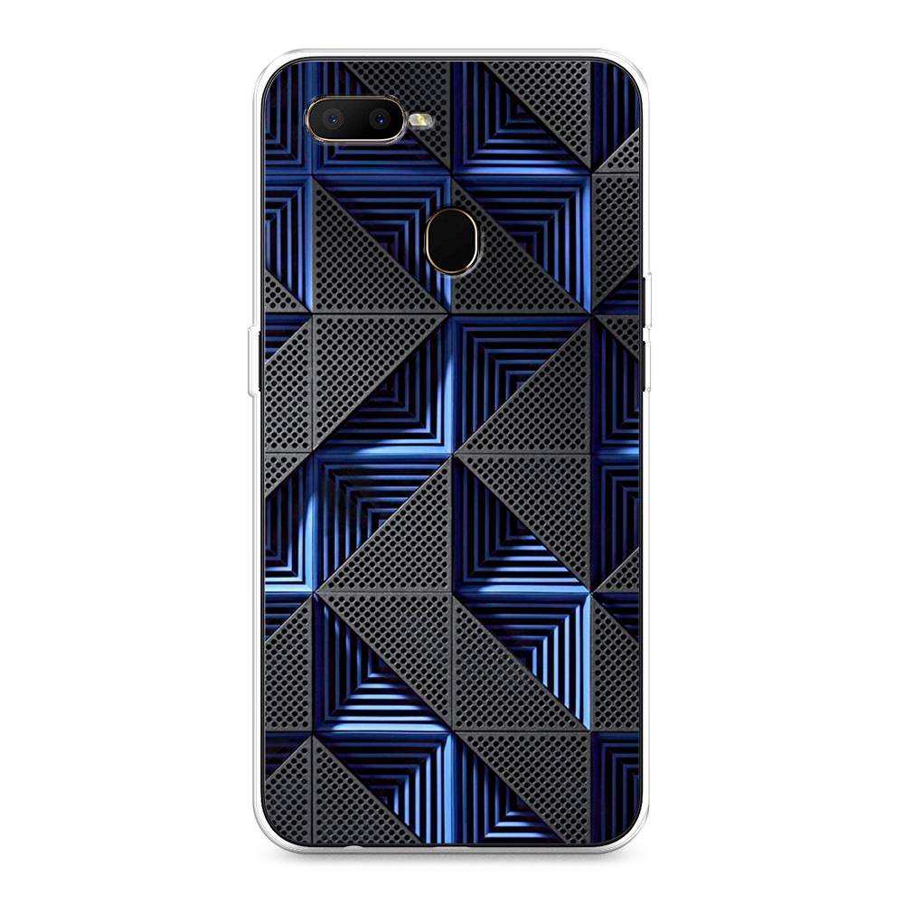 

Чехол для Oppo A5s "IBM", Серый;синий, 252350-3