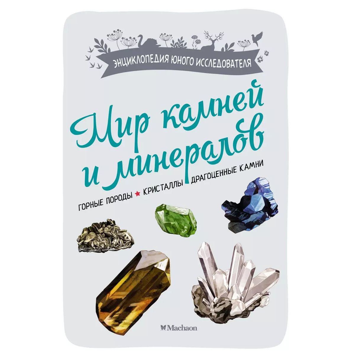 

Мир камней и минералов. Горные породы. Кристаллы. Драгоценные камни, познавательная, развивающая лит-ра