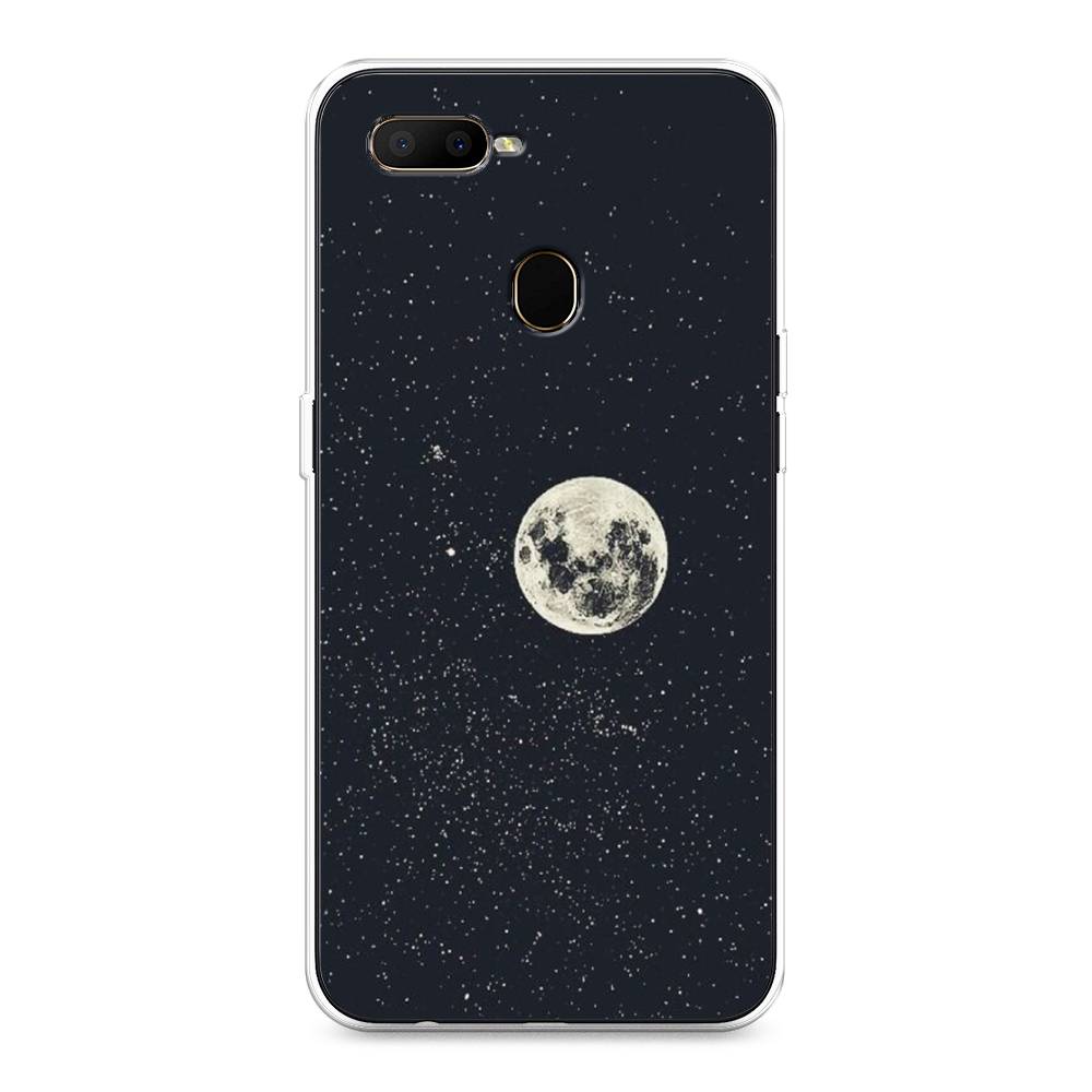 

Чехол для Oppo A5s "Полнолуние", Красный, 252350-2