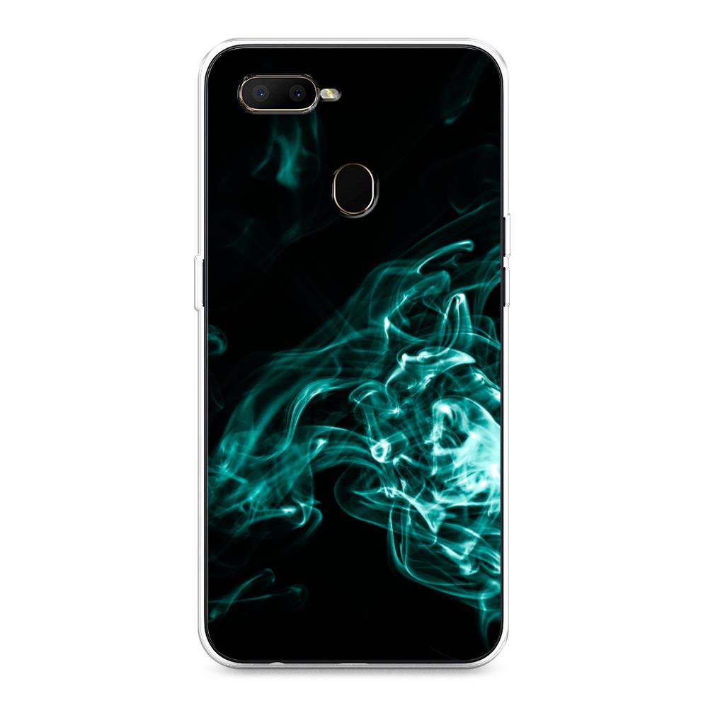

Чехол для Oppo A5s "Дым", Голубой;черный, 252350-3