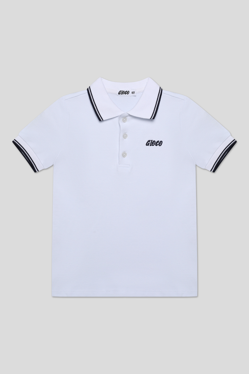 

Поло GIOCO G240712358-002 белый, 146, G240712358-002 белый