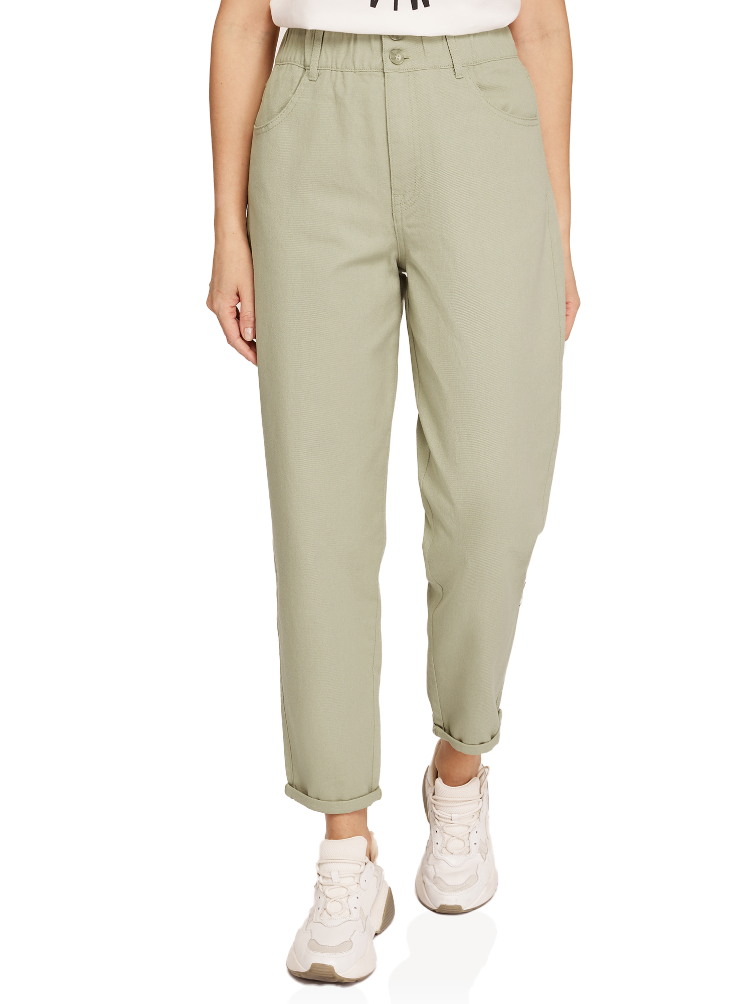 

Брюки женские oodji 11709048 зеленые 42/170, Зеленый, 11709048