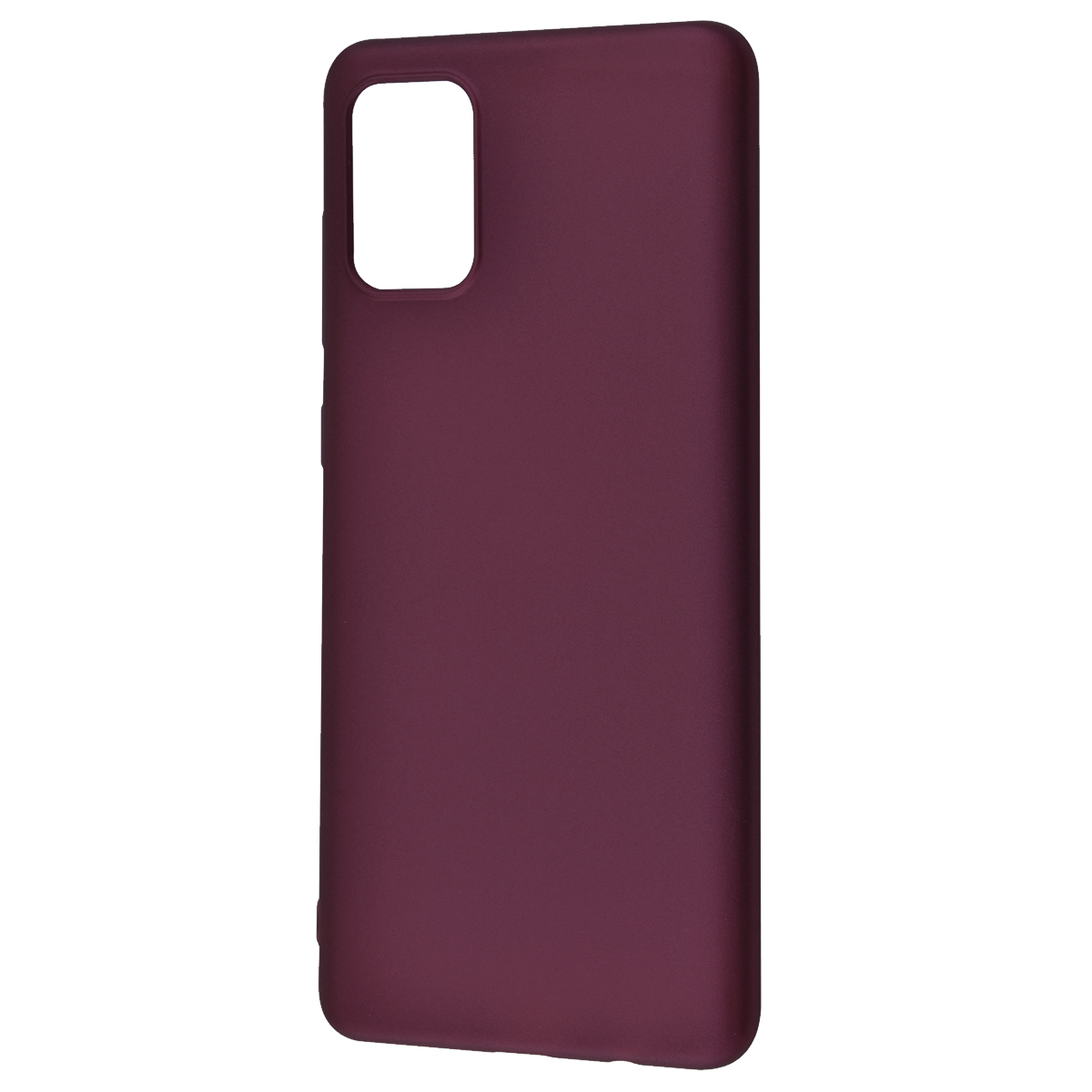 

Чехол силиконовый для Samsung A31 Original Series спелый баклажан, Samsung A31
