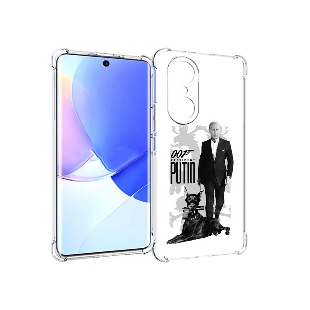 

Чехол MyPads Tocco для Honor 60 Pro 001, Прозрачный, Tocco