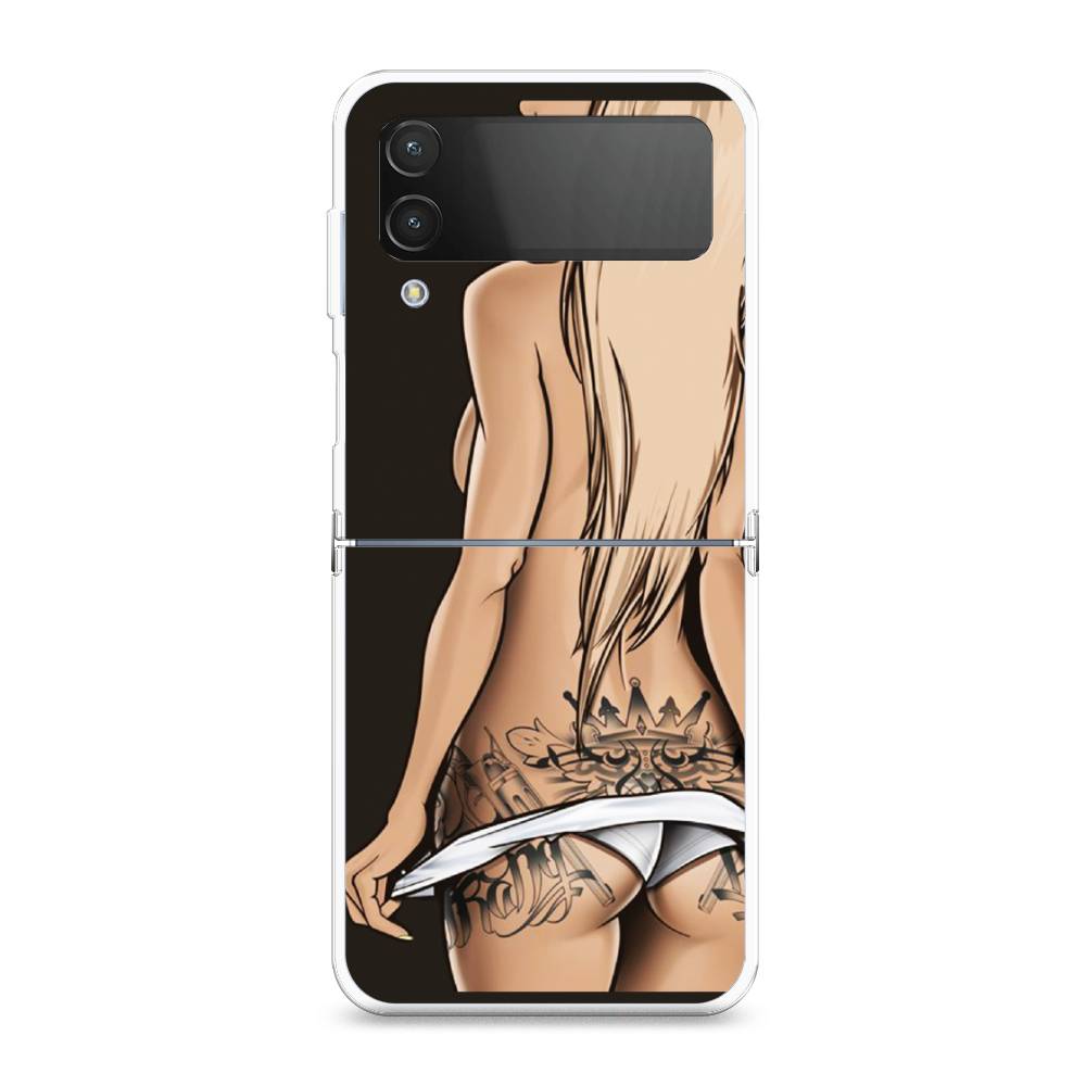 

Чехол на Samsung Galaxy Z Flip 4 "Обнаженная девушка", 2106650-6