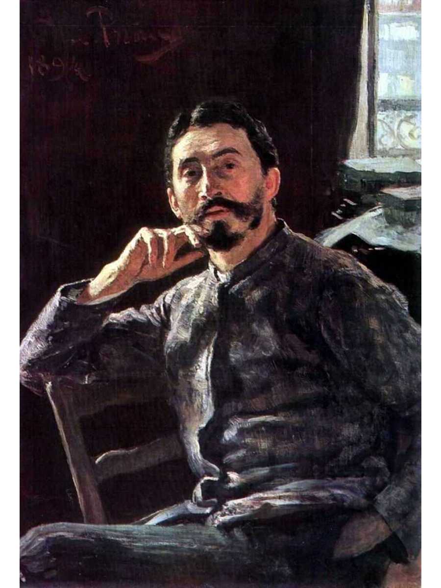 

Постер DRABS A3 Репин Илья Ефимович Автопортрет. 1894