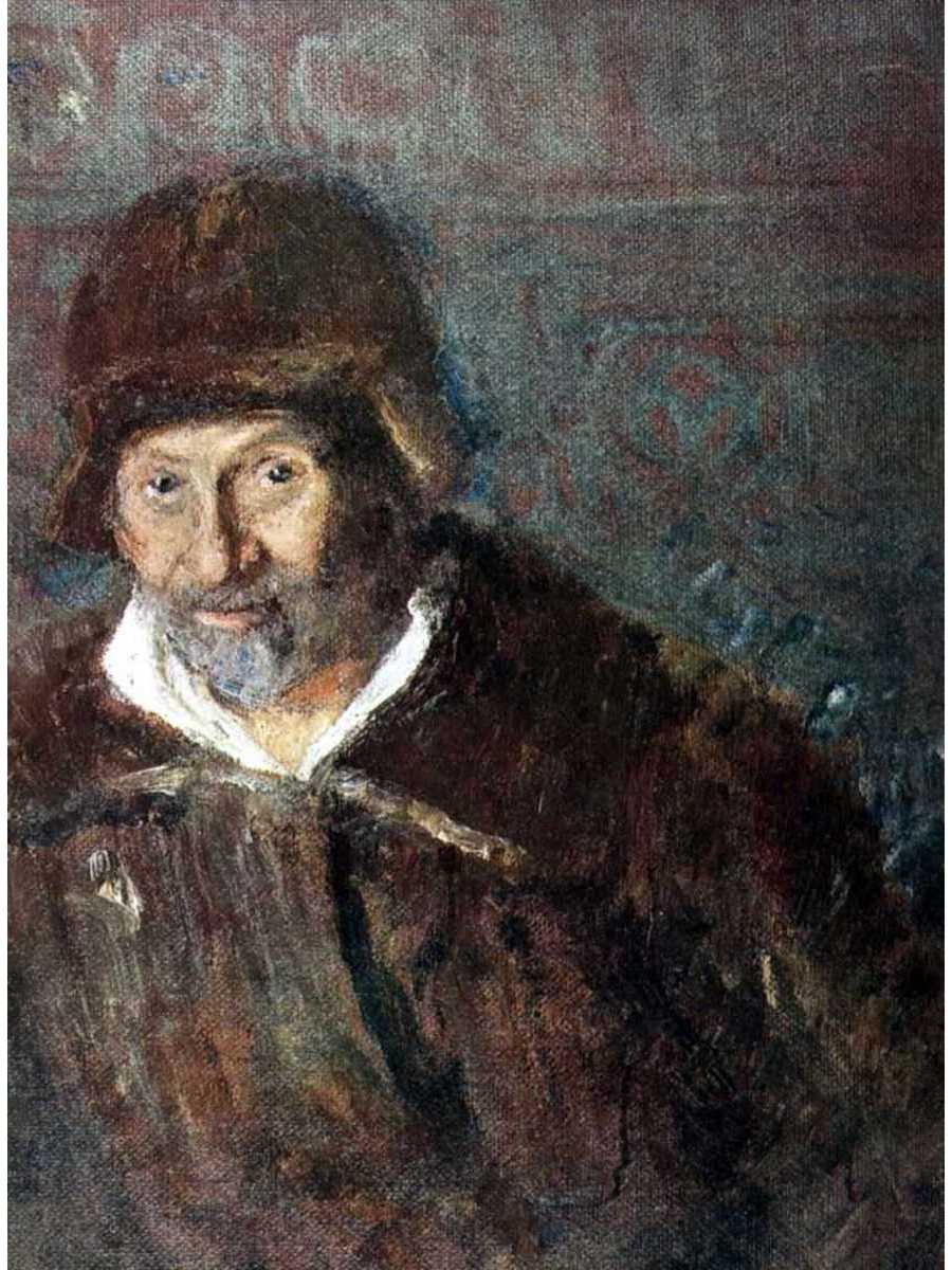 

Постер DRABS A3 Репин Илья Ефимович Автопортрет. 1923
