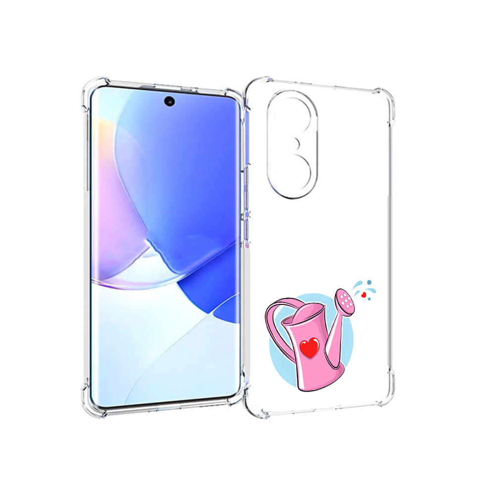 

Чехол MyPads Tocco для Honor 60 Pro Лейка любви 14 февраля, Прозрачный, Tocco