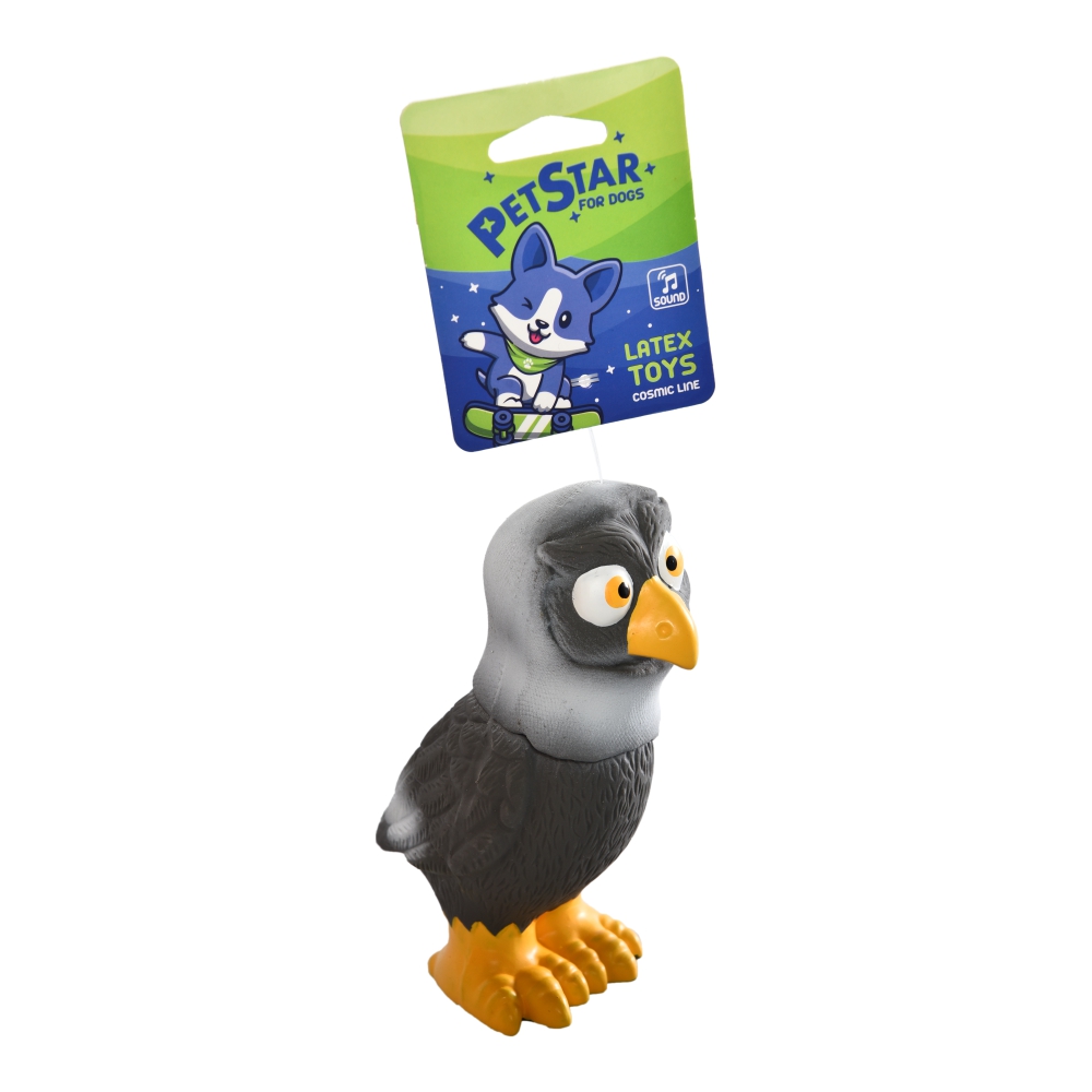 

Игрушка для собак PET STAR Сова латекс, 17см, Сова