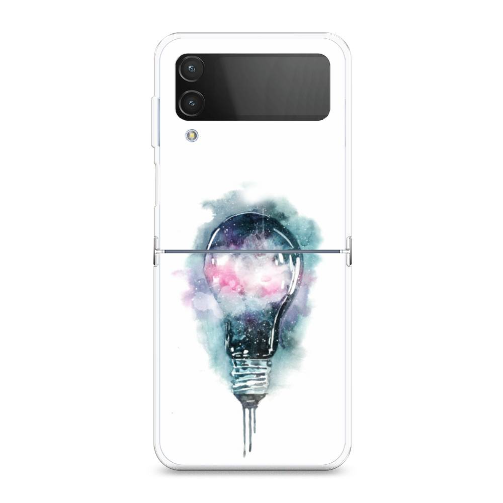 

Чехол на Samsung Galaxy Z Flip 4 "Волшебная лампа", Белый;серый, 2106650-4
