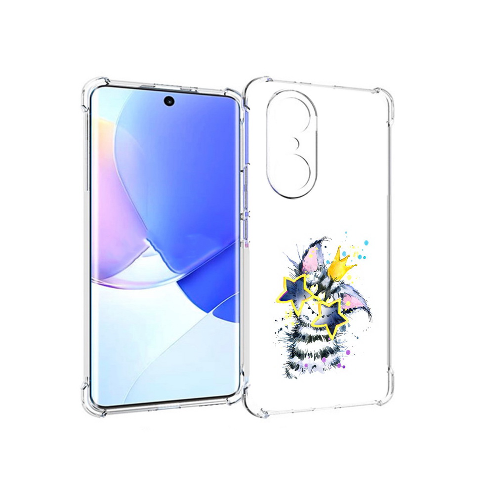 

Чехол MyPads Tocco для Honor 60 Pro Мартовский Нуся, Прозрачный, Tocco