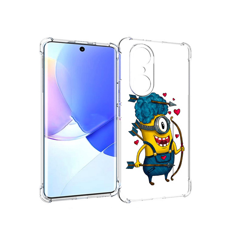 

Чехол MyPads Tocco для Honor 60 Pro Миньон купидон, Прозрачный, Tocco
