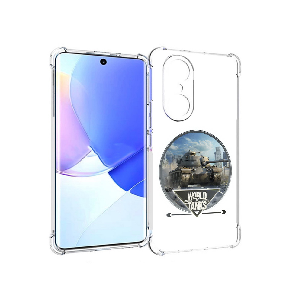 

Чехол MyPads Tocco для Honor 60 Pro Мир танков, Прозрачный, Tocco