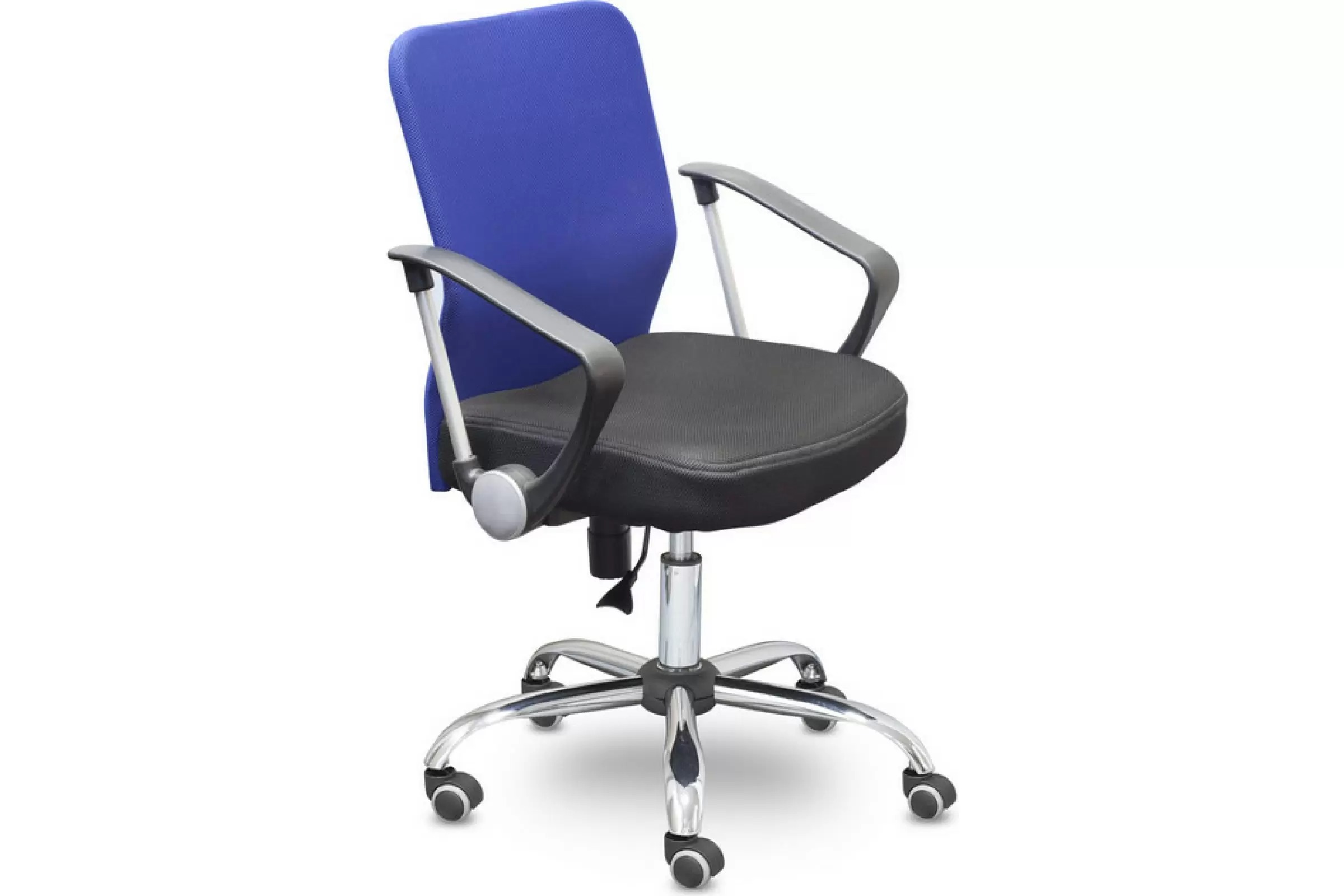 

Easy Chair Кресло UPEChair-203 PTW net ткань черная, сетка синяя, хром 289487