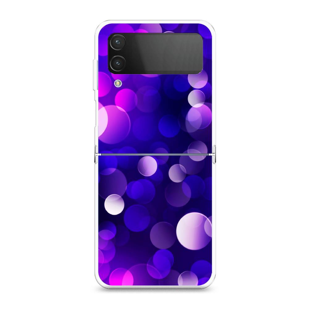 

Чехол на Samsung Galaxy Z Flip 4 "Абстракция 27", Фиолетовый, 2106650-3