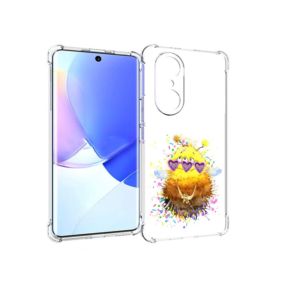 

Чехол MyPads Tocco для Honor 60 Pro Пушитый шмель, Прозрачный, Tocco