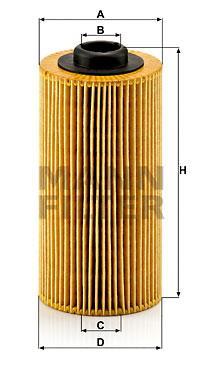 

Фильтрующий элемент масляного фильтра MANN-FILTER HU938/4X, фильтрующий элемент масляного фильтра HU938/4X