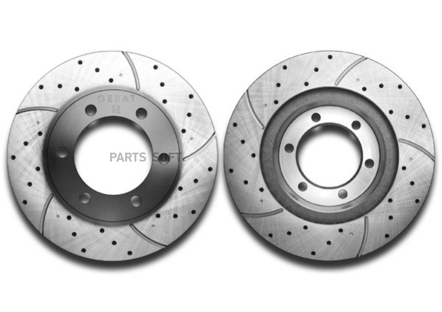Тормозной диск Gerat DSK-F044W (передний) Perfomance 2шт.