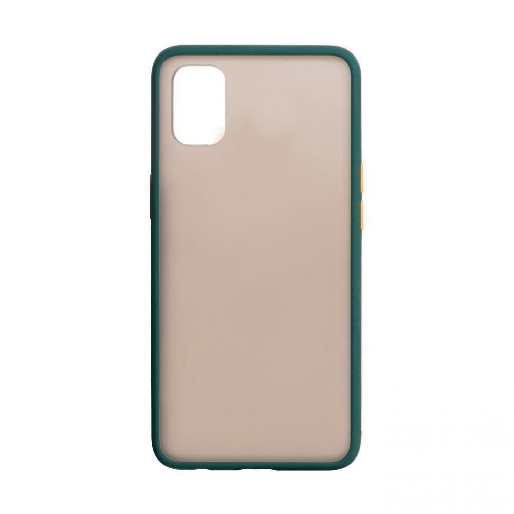 

Чехол силиконовый для Samsung Galaxy A31 противоударный Gingle series темно-зеленый, Samsung Galaxy A31
