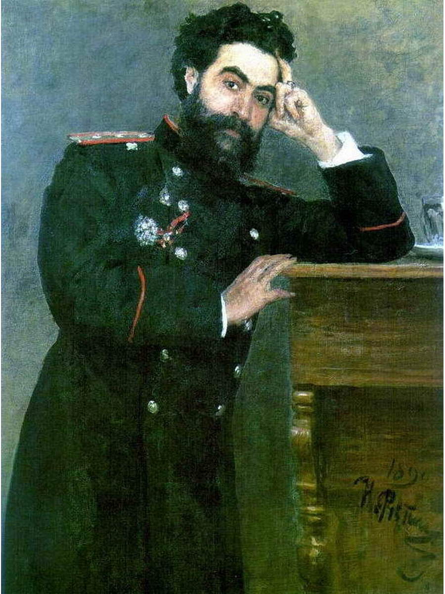 

Постер DRABS A3 Репин Илья Ефимович Портрет Князя И.Р.Тарханова