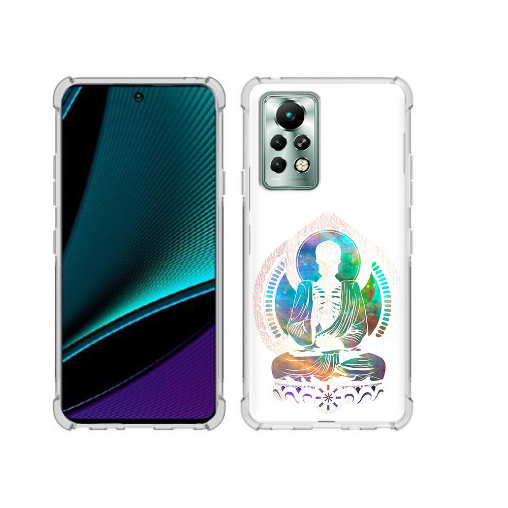 

Чехол MyPads Tocco для Infinix Note 11 Pro умный скелет, Прозрачный, Tocco