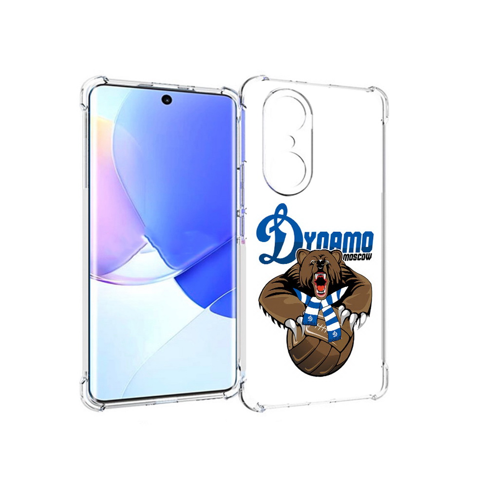 

Чехол MyPads Tocco для Honor 60 Pro ФК Динамо медведь, Прозрачный, Tocco