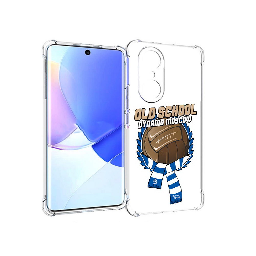 

Чехол MyPads Tocco для Honor 60 Pro ФК Динамо олд скул, Прозрачный, Tocco