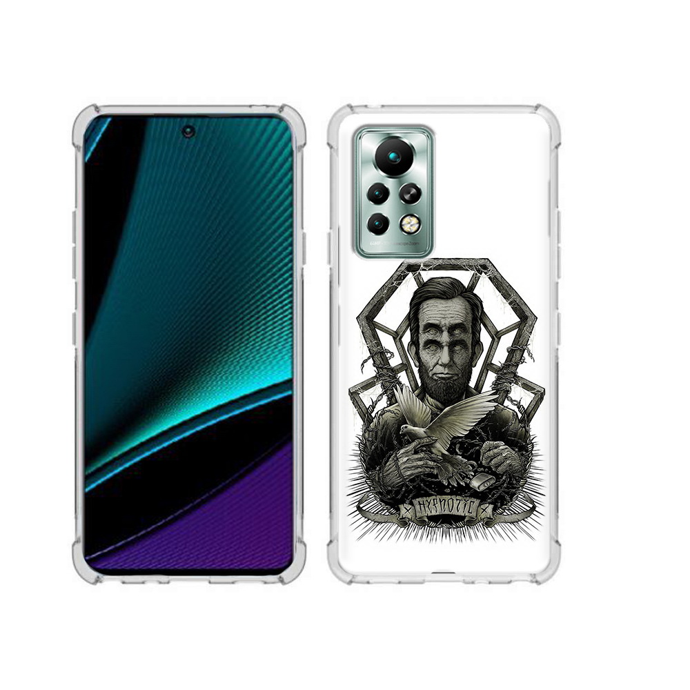 

Чехол MyPads Tocco для Infinix Note 11 Pro франклин абстракция, Прозрачный, Tocco