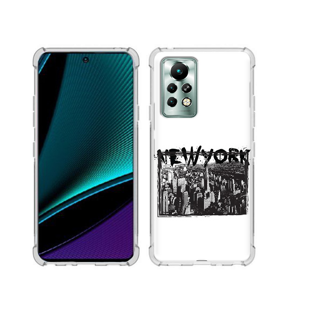 

Чехол MyPads Tocco для Infinix Note 11 Pro че, Прозрачный, Tocco