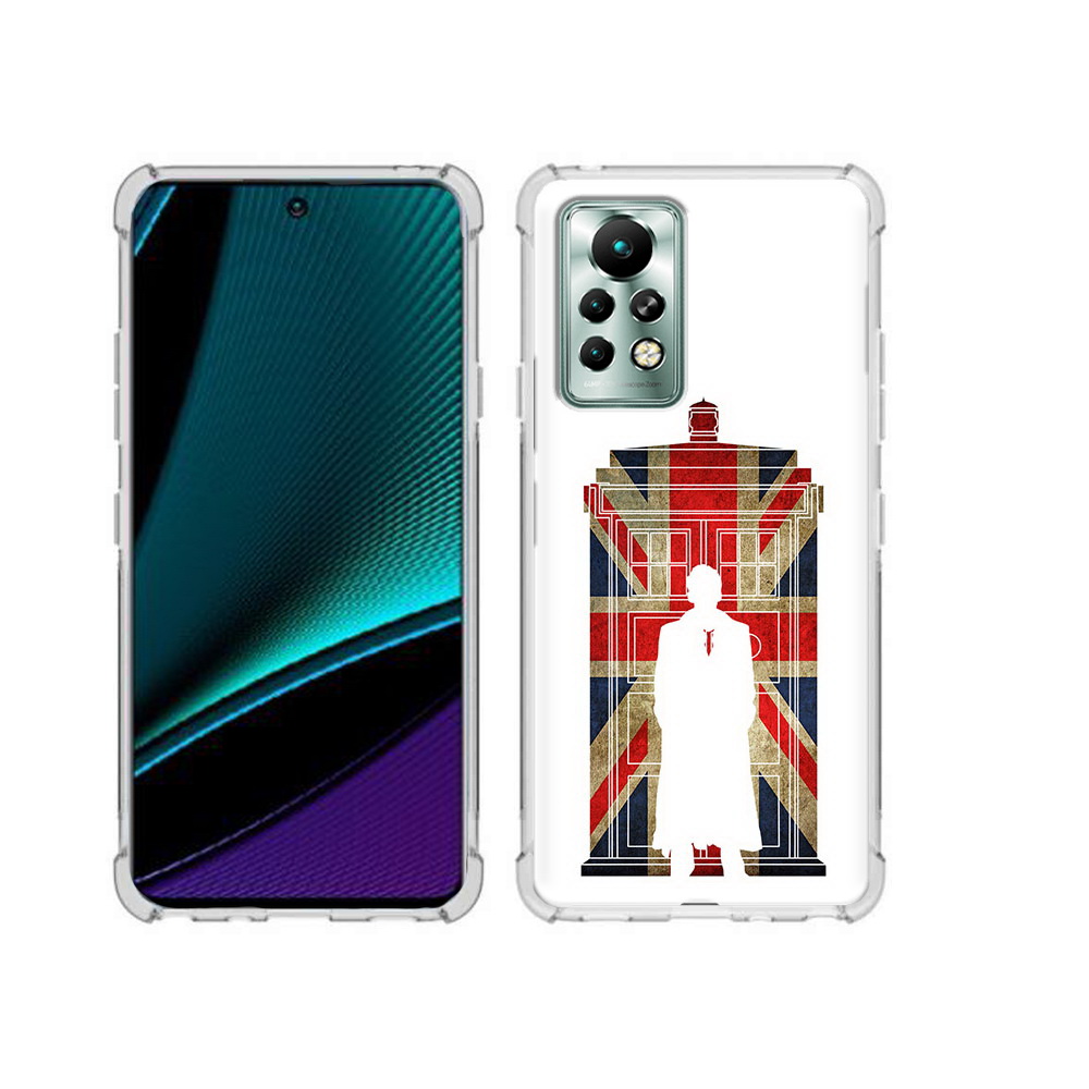 

Чехол MyPads Tocco для Infinix Note 11 Pro шерлок холмс, Прозрачный, Tocco