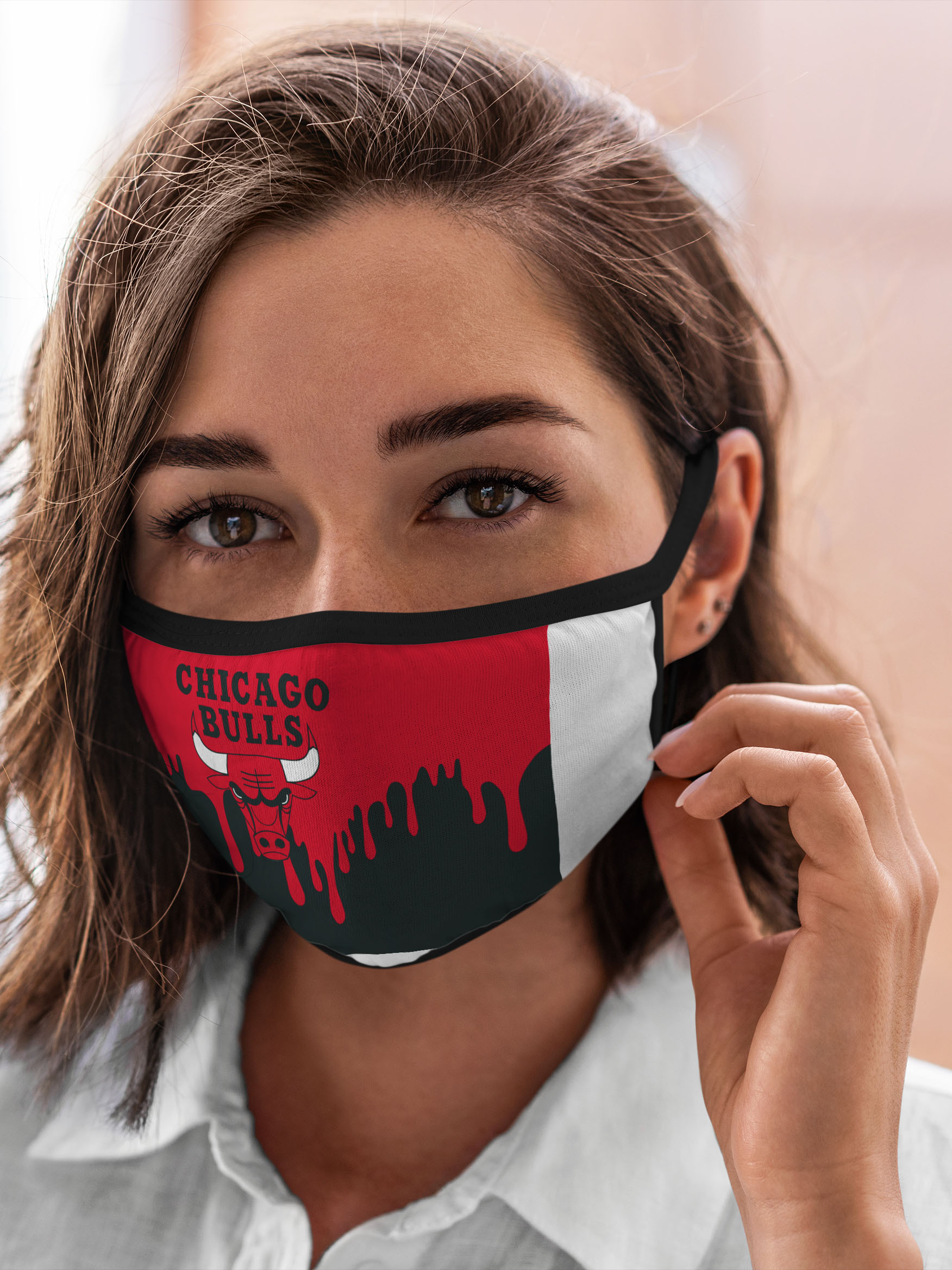

Многоразовая маска унисекс Burnettie Nba Chicago Bulls., Разноцветный, Nba Chicago Bulls.