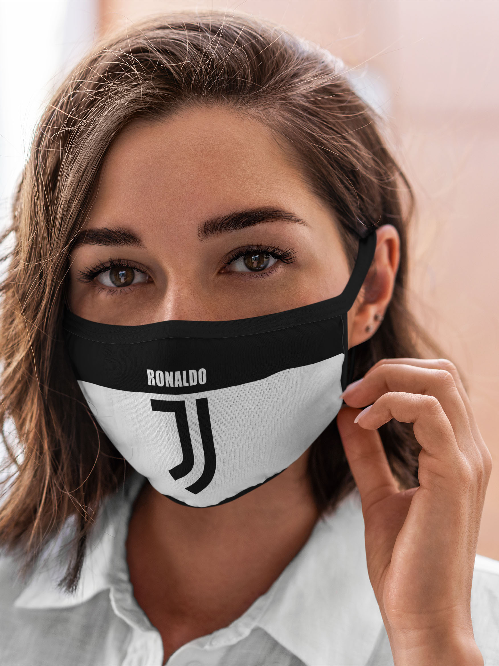 

Многоразовая маска унисекс Burnettie Juventus Ronaldo, Разноцветный, Juventus Ronaldo