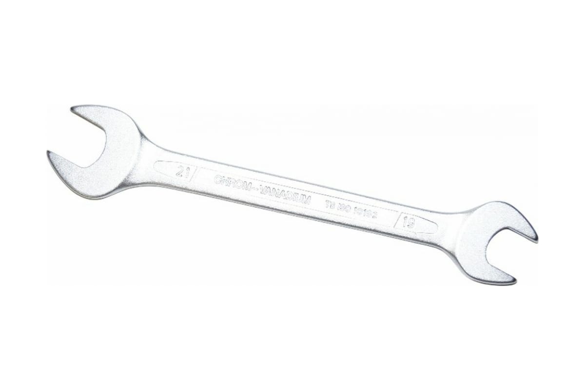 Рожковый ключ IZELTAS удлиненный, 19x21 мм, длина 235 мм, 0130011921