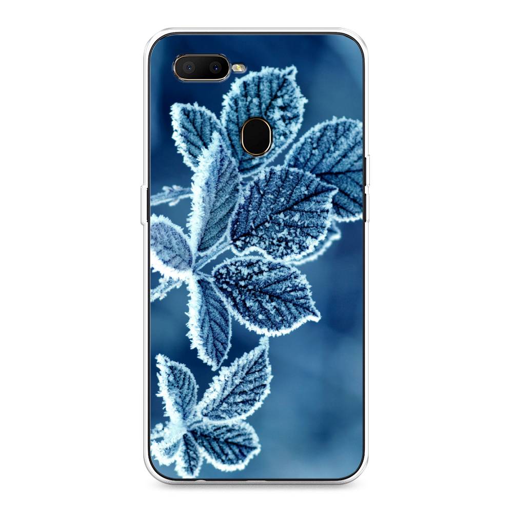 

Чехол для Oppo A5s "Зима 6", Голубой;белый, 252350-2